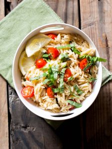 Lemon Basil Orzotto